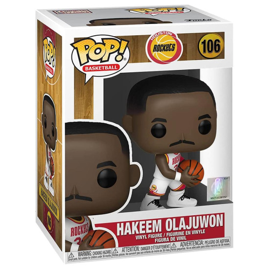 Funko Pop! Vinyl NBA: Legends- Hakeem Olajuwon (Rockets Home)